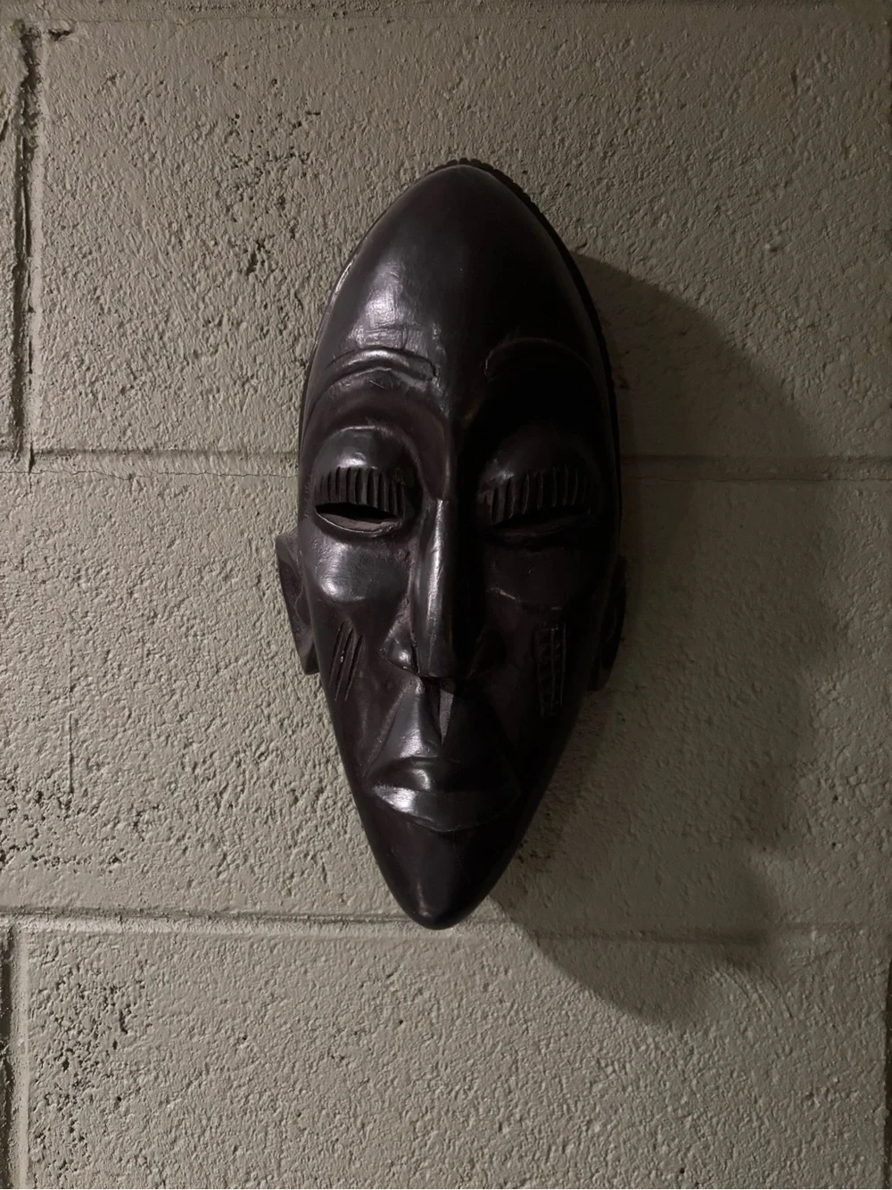Authentic Handcrafted Hand Carved Wooden Mask from Ghana 🇬🇭